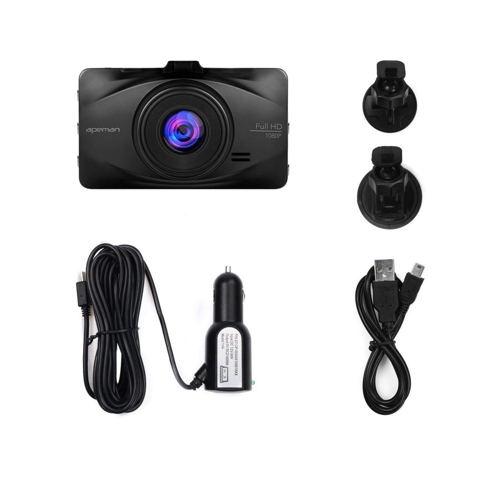 Apeman Dash Cam 1080P FHD Car Dashboard Camera DashcamBD