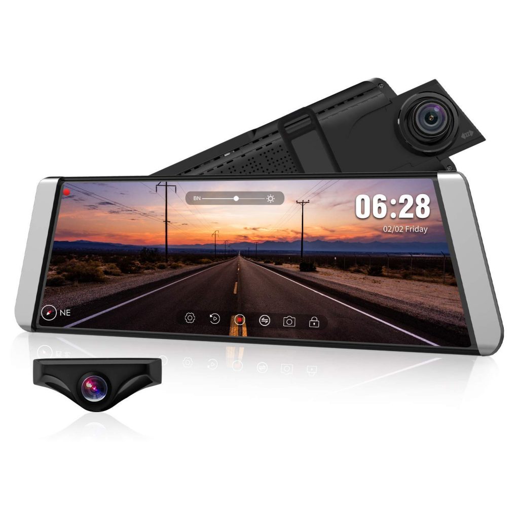 AUTOVOX X1 9.88″ Mirror Dash Cam DashcamBD
